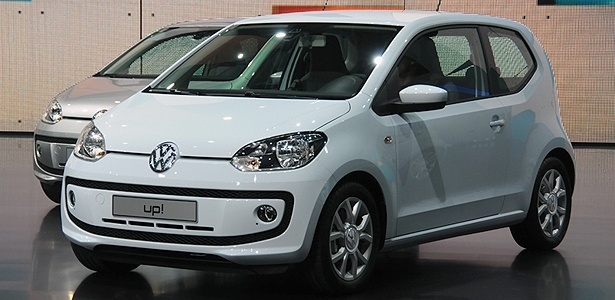 Volkswagen Up durante apresentação na Alemanha: no Brasil, é esperado em 2014