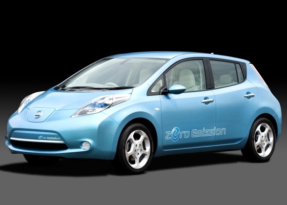 <b>Nissan Leaf, que deve ter lançamento no Japão e nos EUA este ano, pode vir ao Brasil</b> - Divulgação