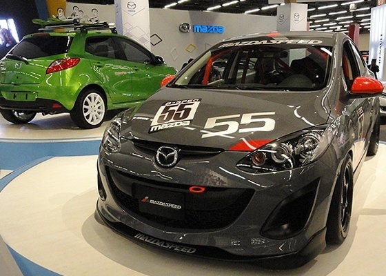 <b>Mazda2 apareceu fantasiado no México, onde será fabricado a partir de 2012</b> - Claudio de Souza/UOL