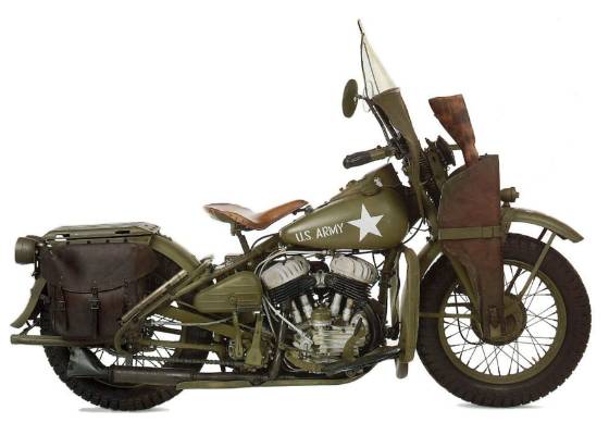 Cerca de 90 mil unidades desta moto de uso militar foram produzidas nos Estados Unidos - Divulgação