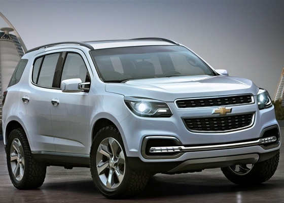 Conceito Chevrolet Trailblazer, desenvolvido pela GM do Brasil, dá pistas do quão luxuosa será a nova geração do modelo, que ficará longe do estigma de servir "apenas" para ser carro de polícia - Divulgação