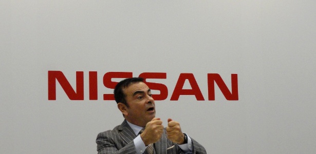 Carlos Ghosn, presidente da aliança Renault-Nissan, em entrevista no Salão de Tóquio 2011 - Claudio de Souza/UOL